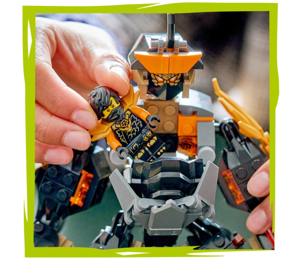 LEGO NINJAGO 71854 Mech specjalny Cole’a i Zane w smoczej zbroi - 1473537 - zdjęcie 7